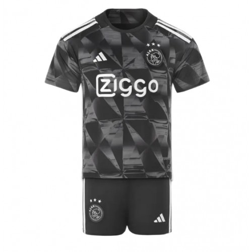 Ajax Rezervni Dres za djecu 2023-24 Kratak Rukav (+ Kratke hlače)